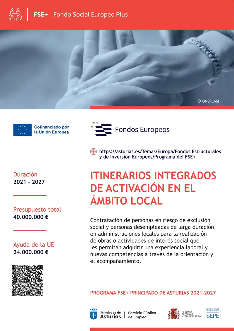 Amieva impulsa la inserción laboral con el programa "Itinerarios Integrados de Activación"