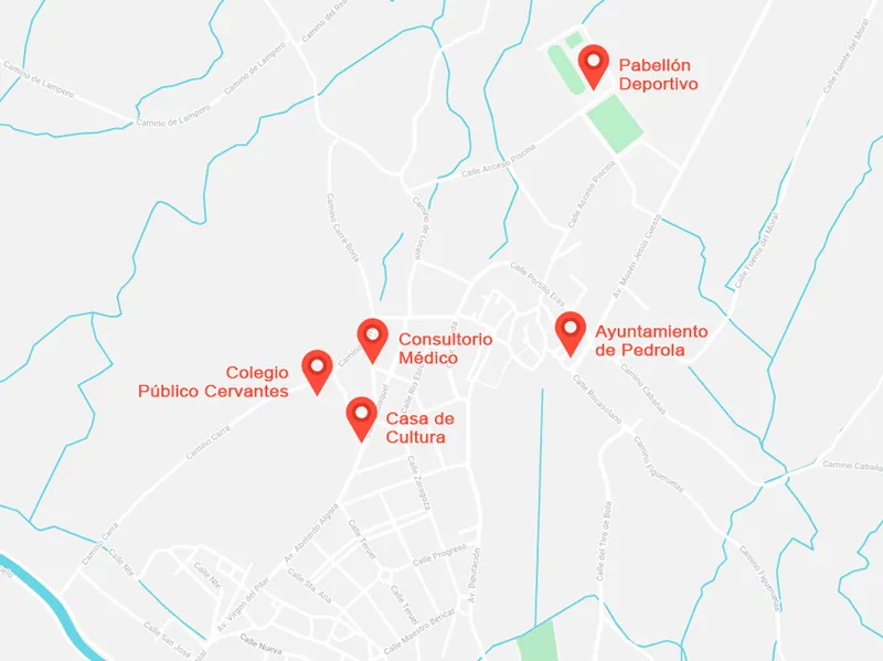 Pedrola amplía su red de desfibriladores con cinco puntos estratégicos