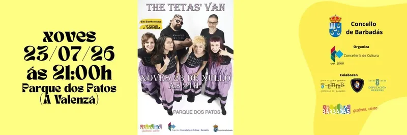 The Tetas’ Van celebra 15 años de música feminista en Barbadás