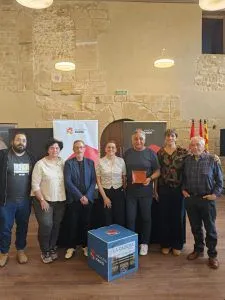 Caspe protagonista en "La Cadiera Viajera" de Aragón Radio