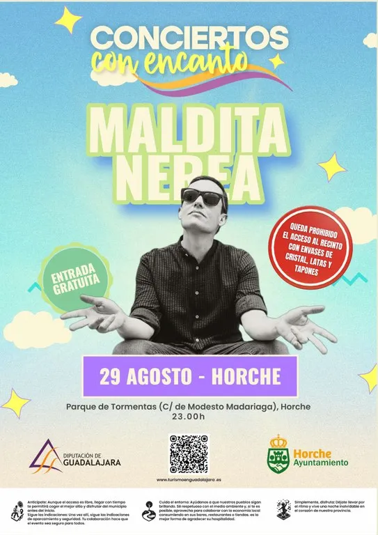Maldita Nerea actuará gratis en Horche el 29 de agosto
