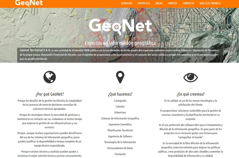 La Diputación de Alicante impulsa la digitalización de 53 municipios con el sistema GEOGIS