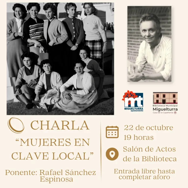 Miguelturra celebra el Día de la Biblioteca con una charla sobre mujeres relevantes de la provincia