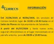 Correos modifica temporalmente su ubicación y horario en Salvaleón
