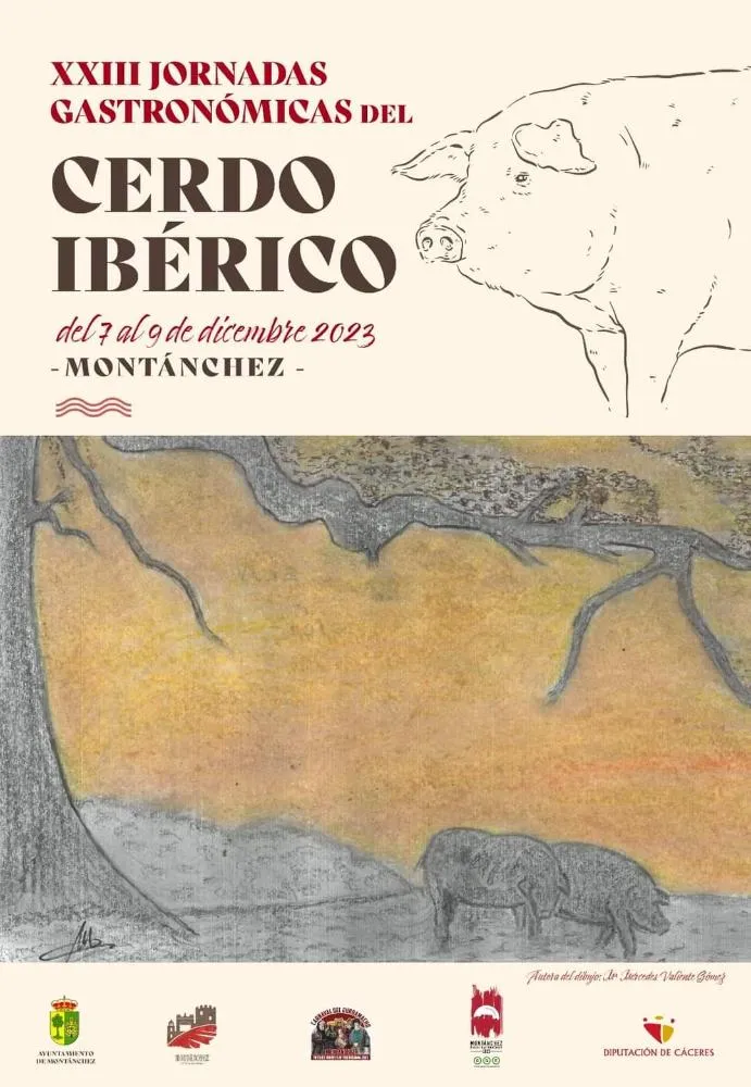 Montánchez celebra sus XXIII Jornadas Gastronómicas del Cerdo Ibérico