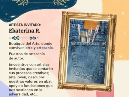 Alpedrete celebra una nueva edición de Boutique del Arte con Ekaterina R. como artista invitada