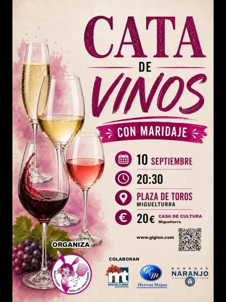Miguelturra celebra su tradicional cata de vinos con maridaje en la Plaza de Toros