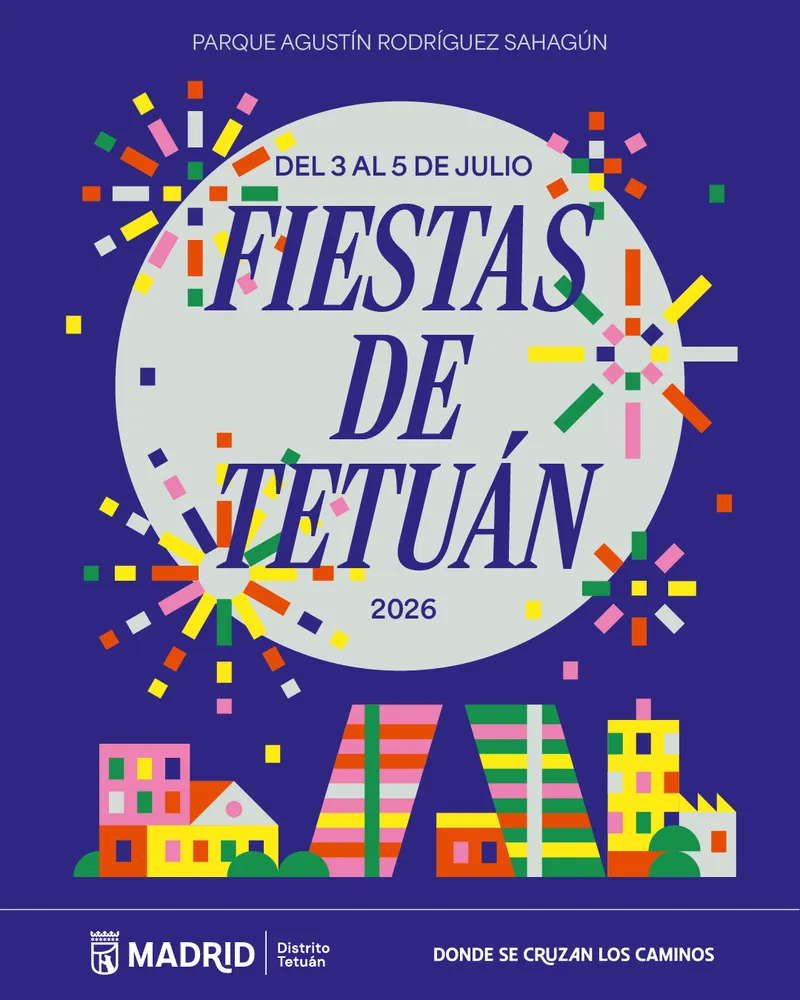 Tetuán celebra sus fiestas patronales del 3 al 5 de julio con conciertos y actividades