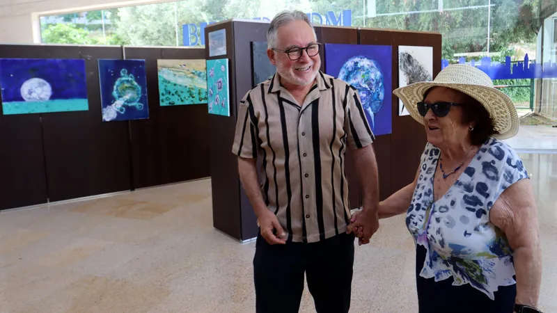 Luis Miguel Gutiérrez expone 'Agua, azul de vida' en el Espai d’Art de Benidorm