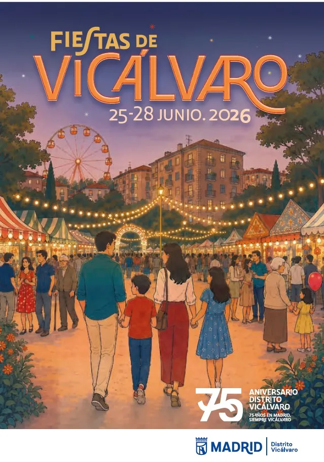 Vicálvaro celebra sus fiestas del 25 al 28 de junio con música y cultura