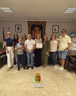 Recas recauda 1.097 euros para la Asociación Española del Síndrome de Sotos