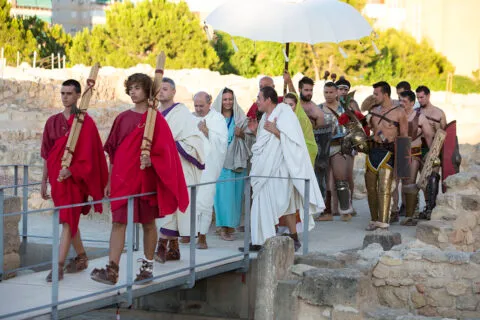 El MARQ de Alicante recrea la vida romana en el Tossal de Manises