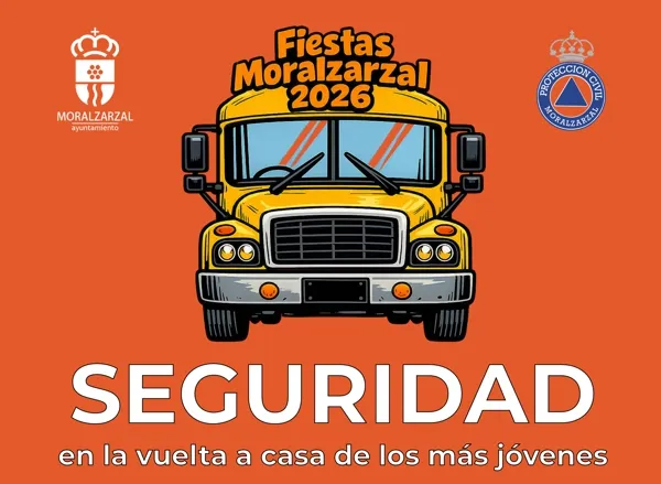 Moralzarzal ofrece transporte gratuito para jóvenes durante las fiestas patronales