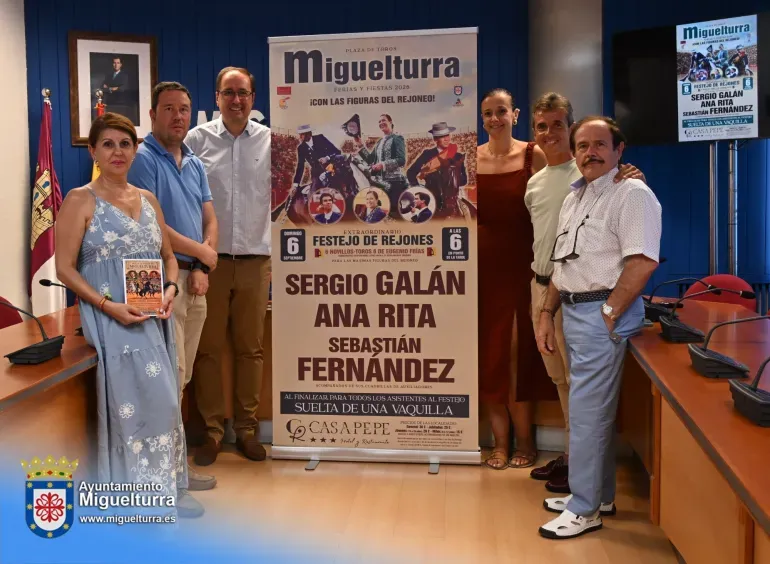 Miguelturra anuncia corrida de rejones para las Ferias y Fiestas 2026 con cartel de lujo