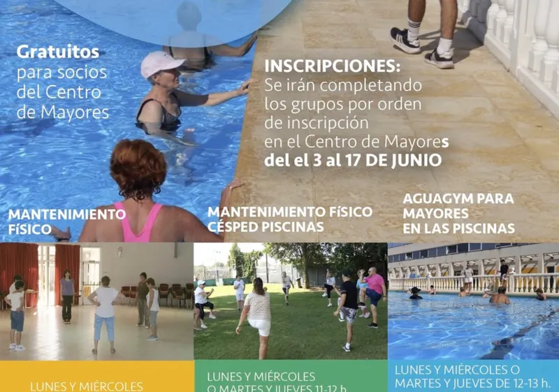 Alovera inicia el verano con ocio saludable para mayores y tratamientos contra la procesionaria