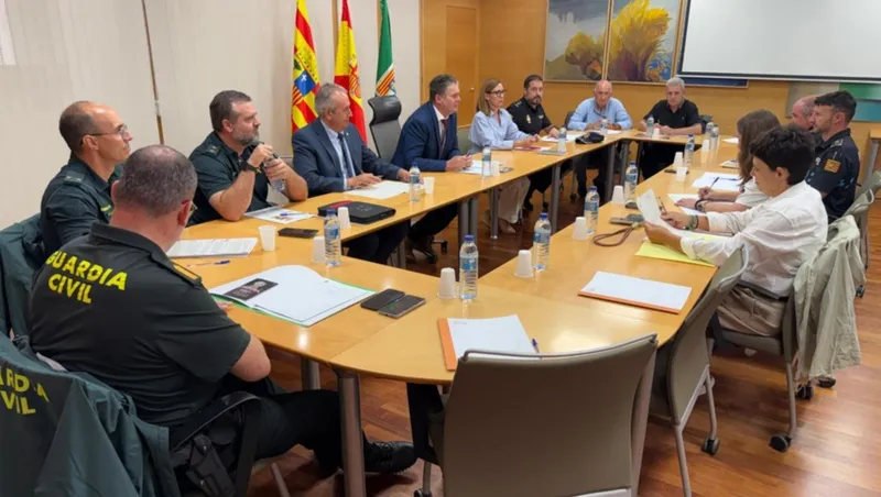 Fraga ultima los preparativos de seguridad para las Fiestas del Pilar 2026