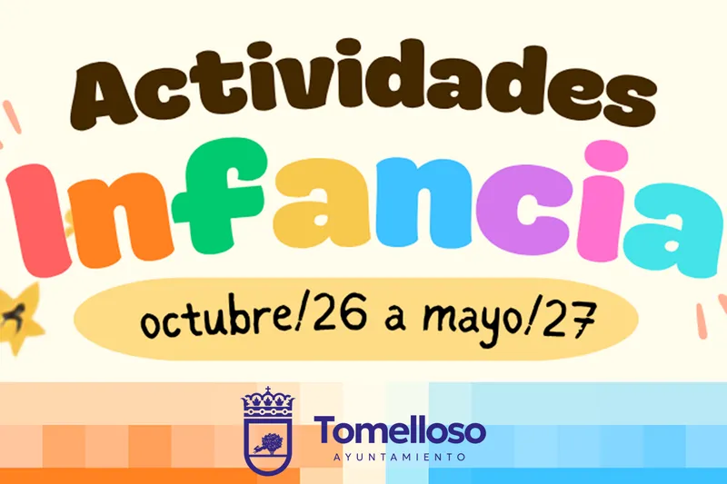 Tomelloso abre inscripciones para la programación infantil del curso 2026/2027