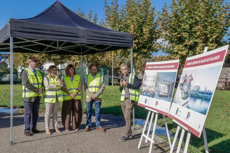 Arrancan las obras del nuevo centro de salud de Polanco con una inversión de casi 10 millones de euros