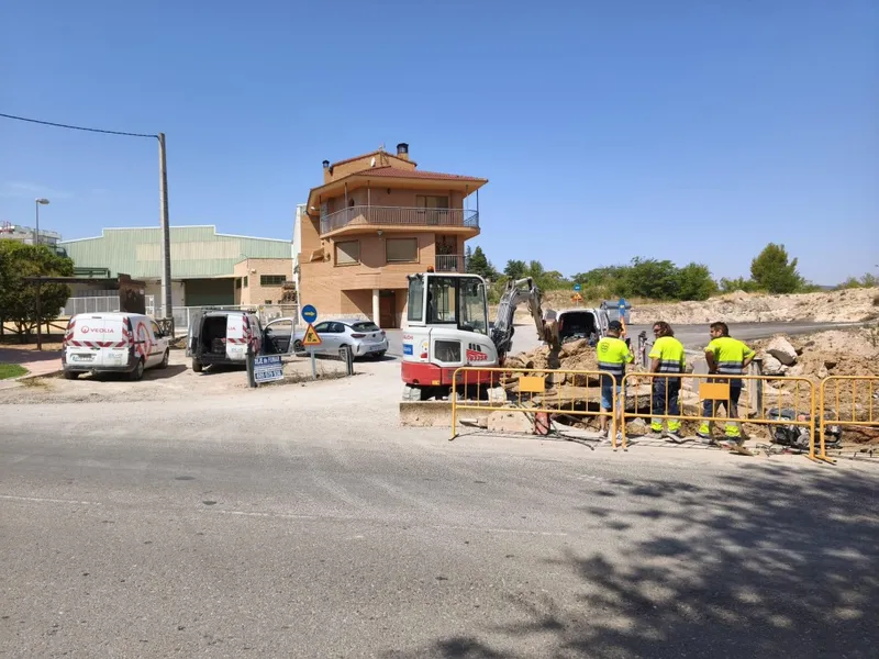 Avería en la red general de agua de Calatayud provoca cortes y baja presión
