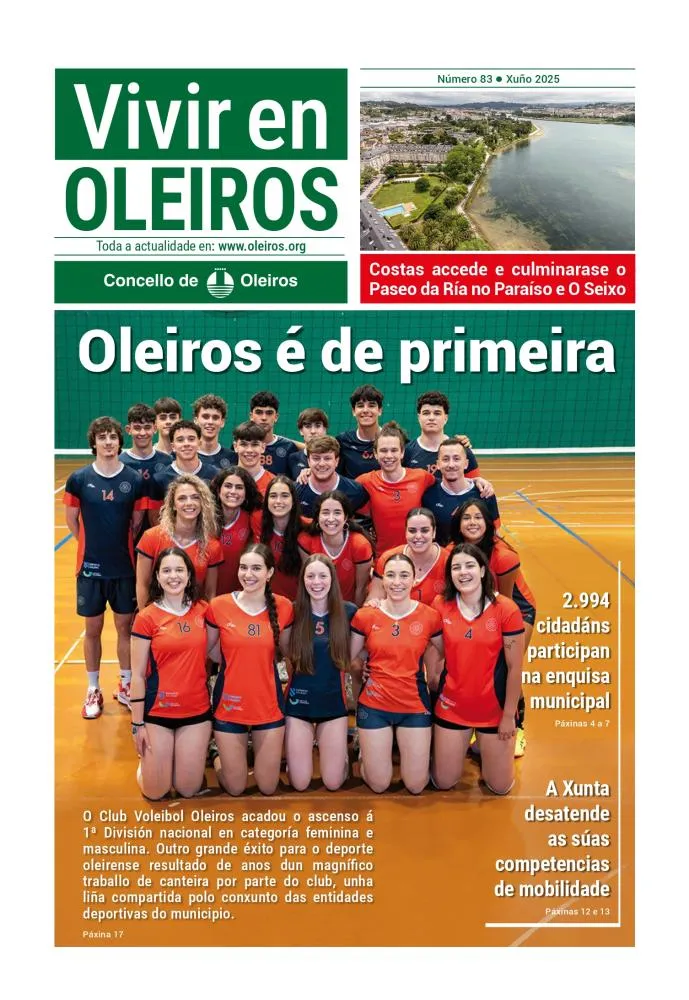 Oleiros culminará el Paseo de la Ría en O Paraíso y O Seixo tras acceso de Costas