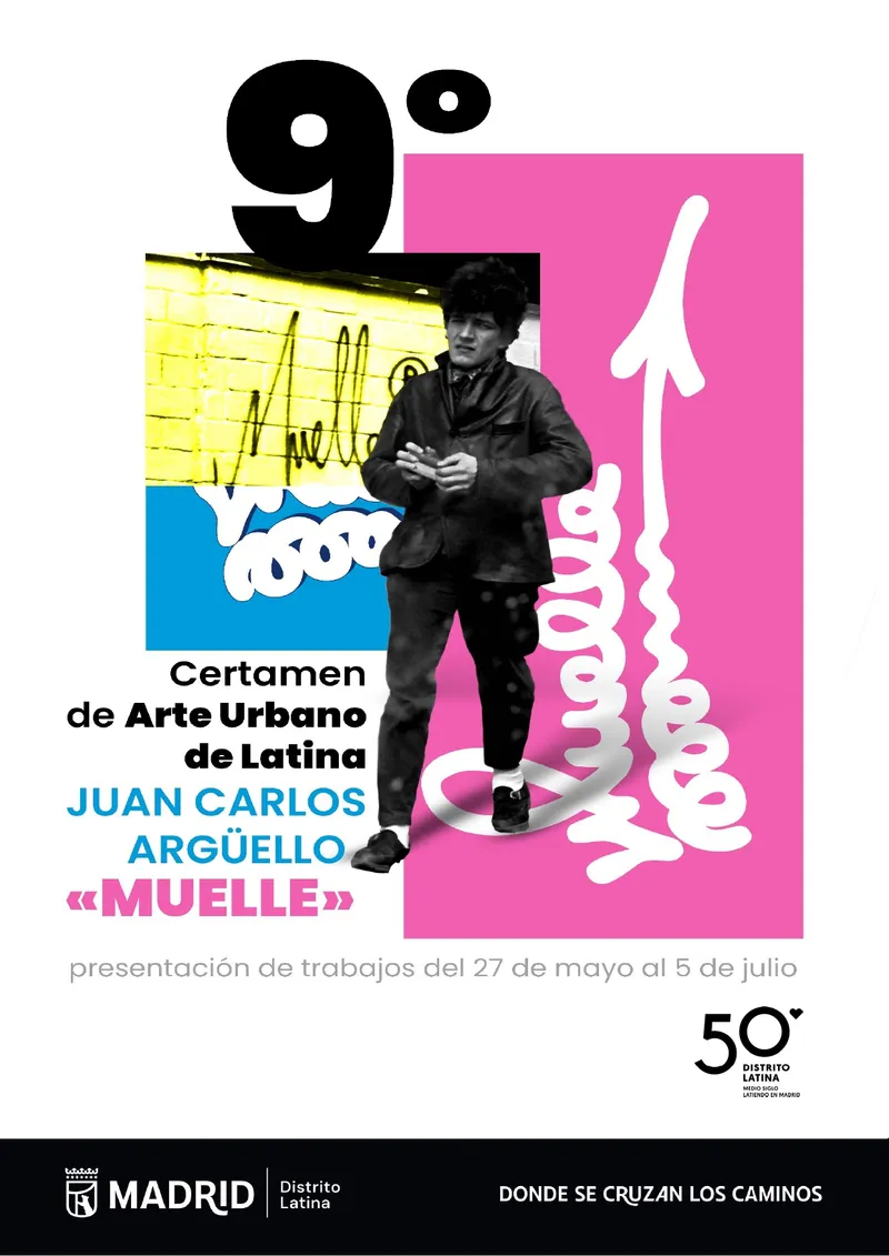 Madrid convoca la IX edición del Certamen de Arte Urbano 'Muelle'