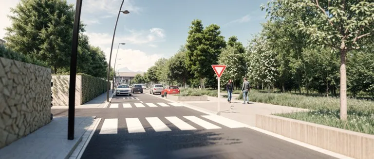 Castelldefels renueva el Carrer Barcelona con ampliación de aceras y soterramiento de cableado