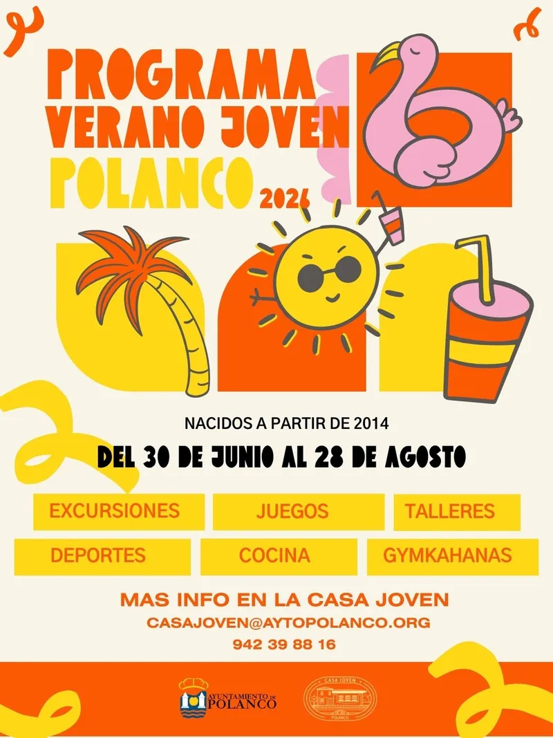 La Casa Joven de Polanco lanza un variado programa de actividades de verano para jóvenes