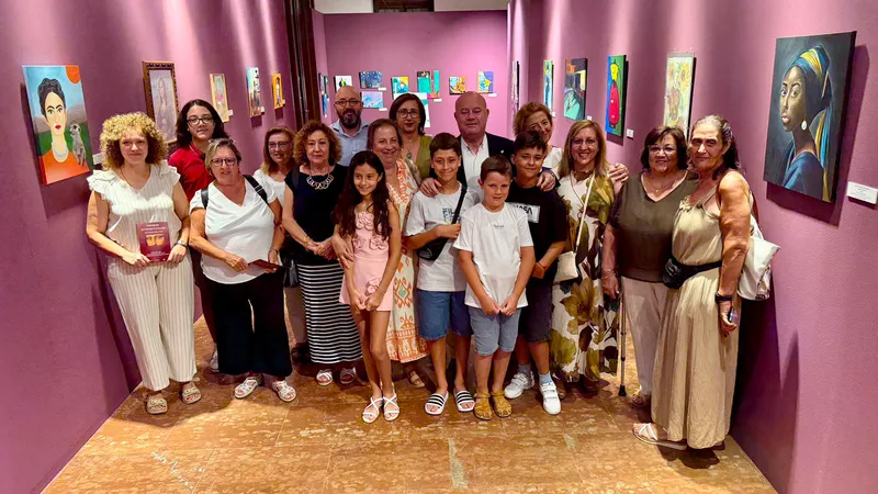 Exposición "Interpretaciones" en Antequera: el arte del alumnado del Taller Municipal de Dibujo y Pintura