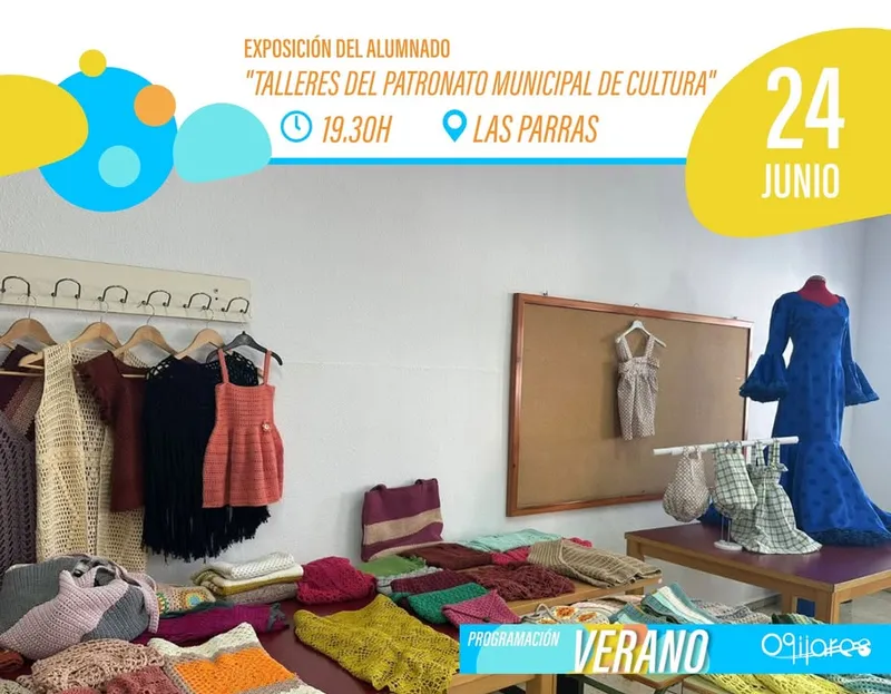Ogíjares celebra la creatividad local con una exposición de talleres culturales