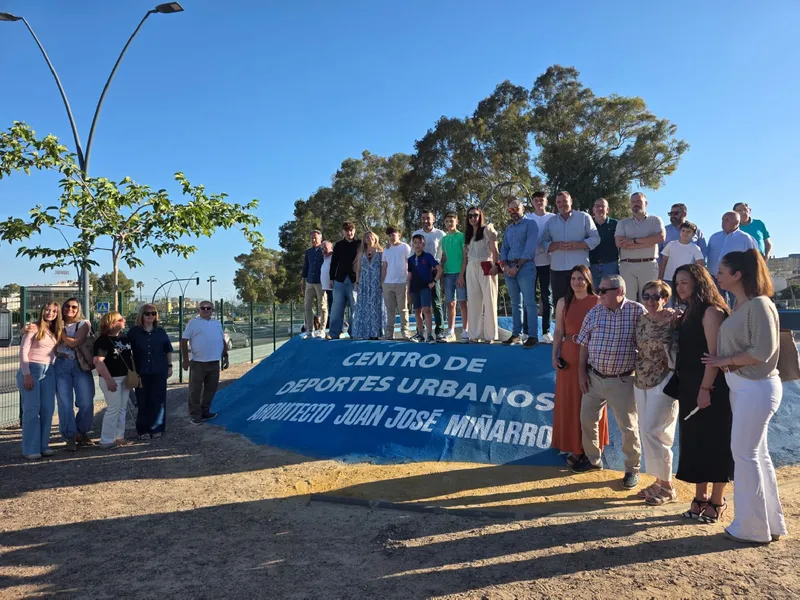 Lorca nombra el Centro de Deportes Urbanos Santa Clara en honor al arquitecto Juan José Miñarro