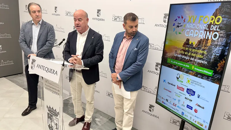 El XV Foro Nacional del Caprino se celebrará en Antequera en octubre