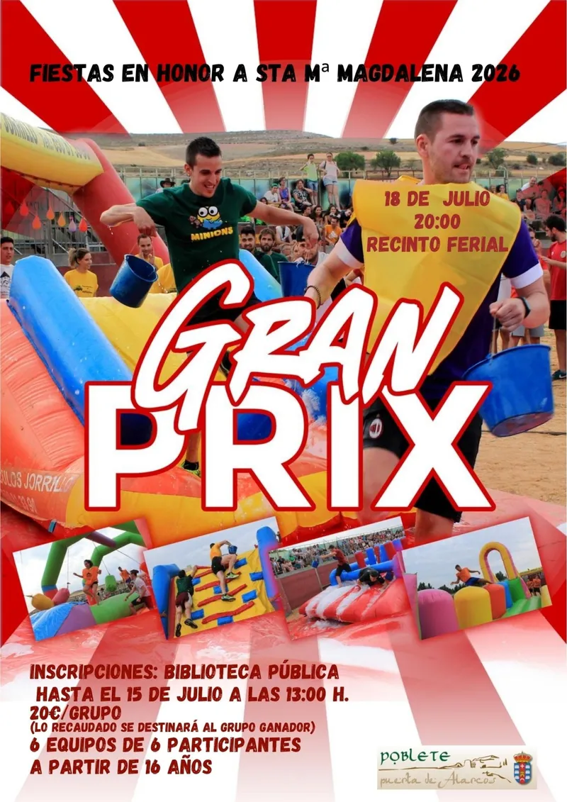 Poblete celebra el Gran Prix en el Recinto Ferial este sábado