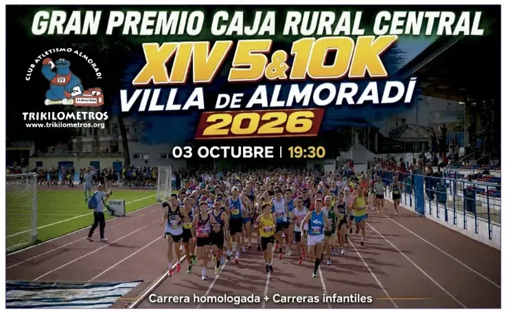 Almoradí se prepara para la XIV edición de la carrera popular Villa de Almoradí 5 y 10K
