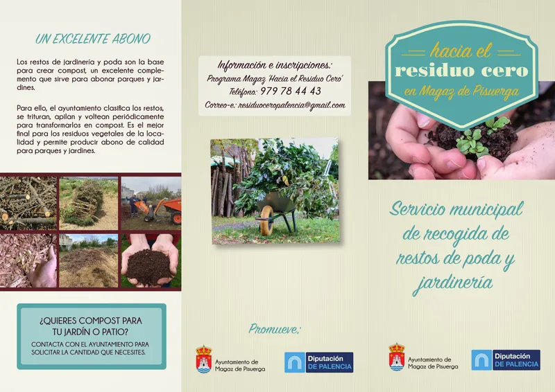 Magaz de Pisuerga habilita la recogida municipal de restos de poda y jardinería