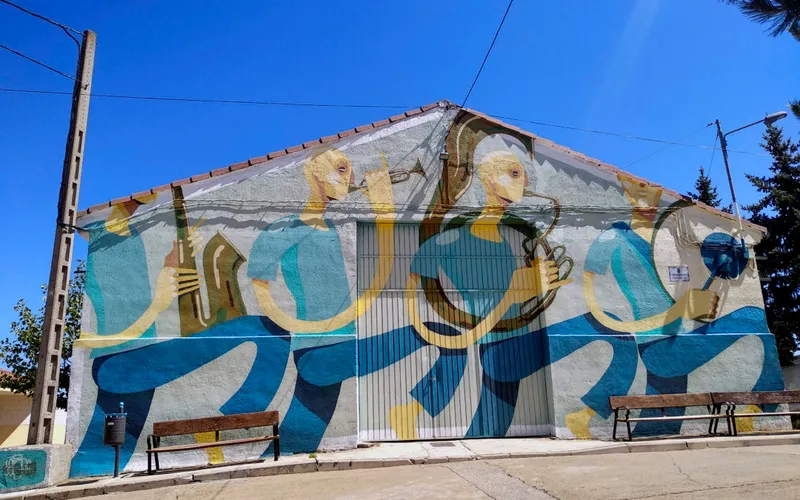 La Ruta de Murales de Villaherreros compite por un premio nacional de sostenibilidad