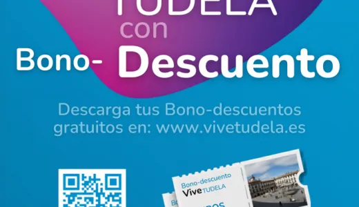 Tudela lanza la campaña "Vive Tudela con Bono-descuento 2026" para impulsar el comercio local
