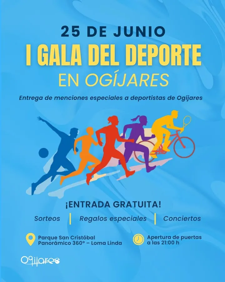 Ogíjares celebra su I Gala del Deporte para reconocer a sus deportistas