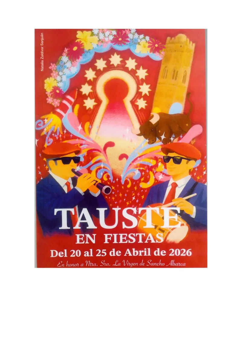 Tauste anuncia su programa de fiestas patronales en honor a la Virgen de Sancho Abarca