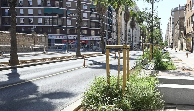 València reabre tramo de Giorgeta-Pérez Galdós y avanza hacia su finalización en septiembre