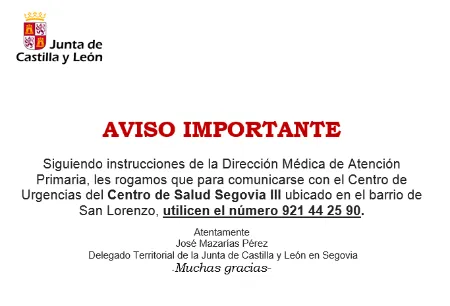 Espirdo informa sobre horarios de consultorios médicos y citas en Servicios Sociales