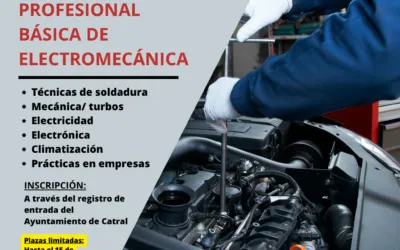 Catral abre inscripciones para cursos de formación profesional y empleo juvenil