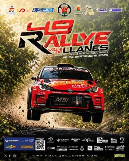 Llanes acogerá la 49ª edición del Rallye Villa de Llanes en septiembre de 2026