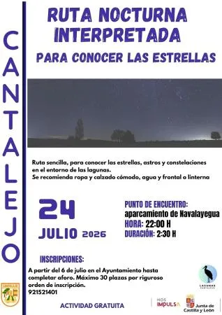 Cantalejo invita a una ruta nocturna para descubrir las estrellas