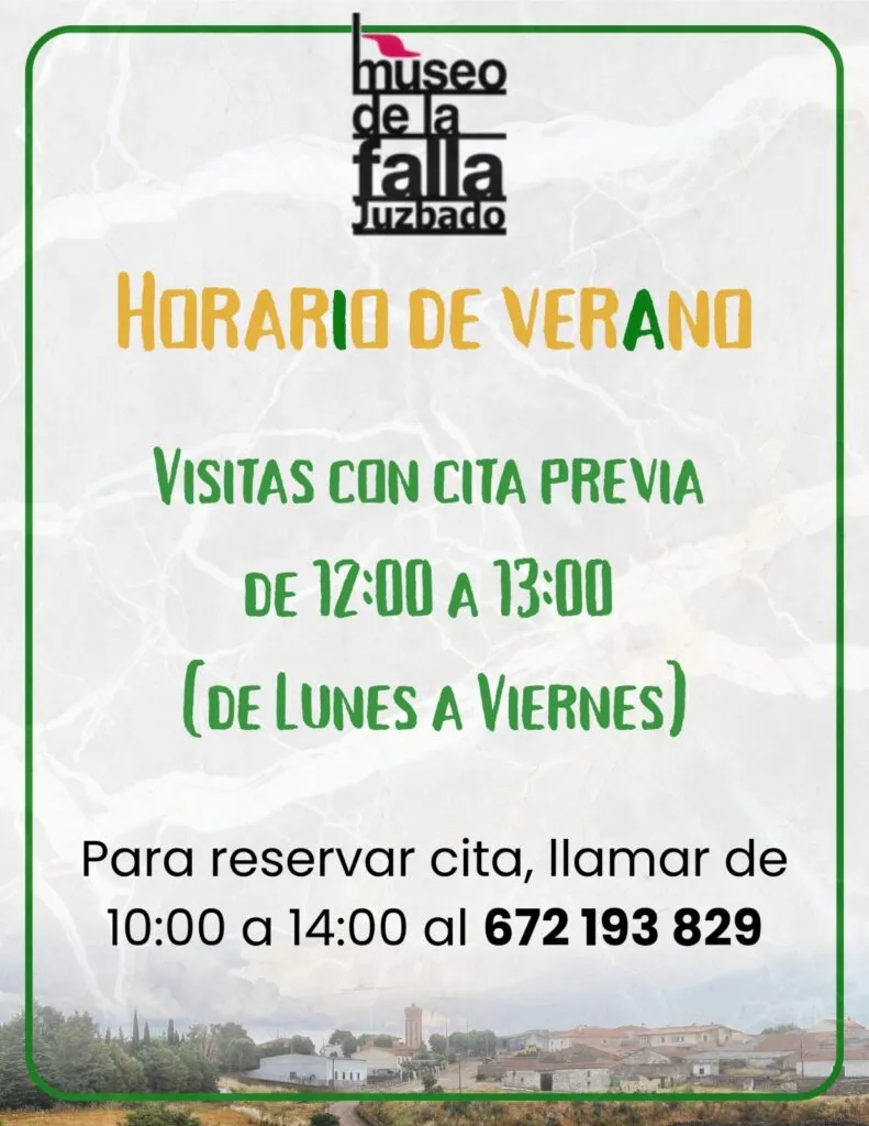 El Museo de la Falla en Juzbado estrena horario de verano con visitas concertadas