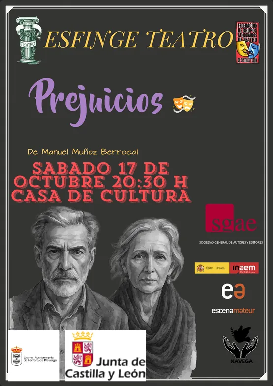 La Casa de Cultura de Herrera de Pisuerga acoge la obra teatral 'Prejuicios'