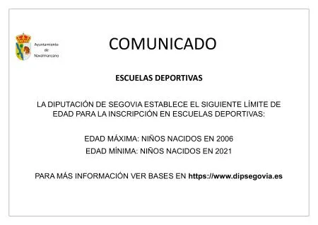 Navalmanzano impulsa las escuelas deportivas para la próxima temporada