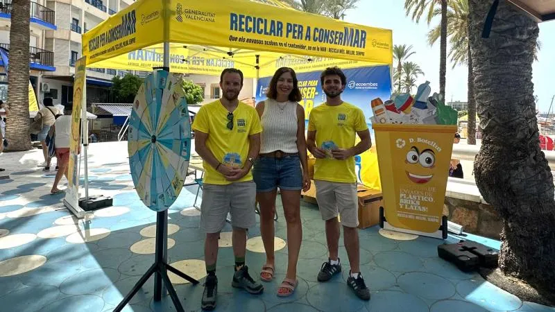 Benidorm impulsa el reciclaje en playas con la campaña 'Reciclar para ConserMar'