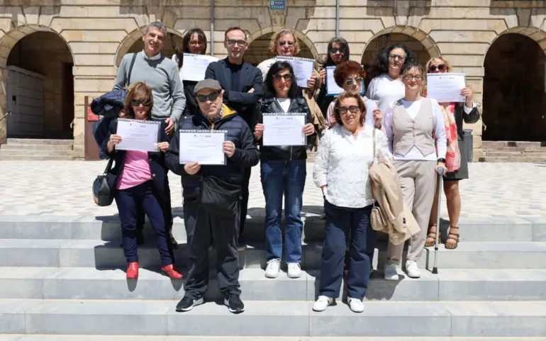Reinosa entrega diplomas a 14 alumnos del Taller de Empleo Sociosanitario