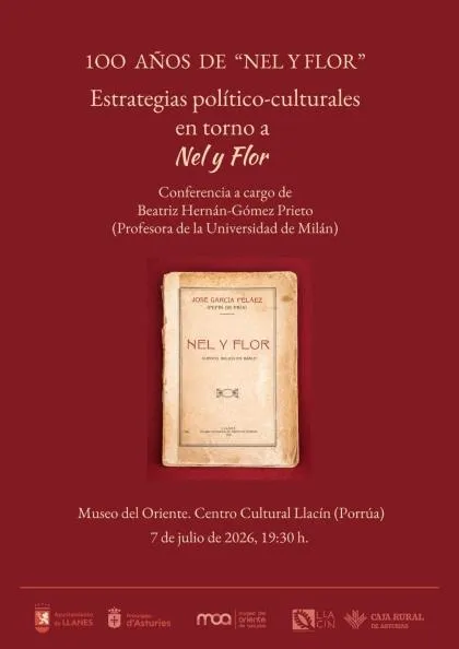 Llanes conmemora los 100 años de "Nel y Flor" con una conferencia en Porrúa