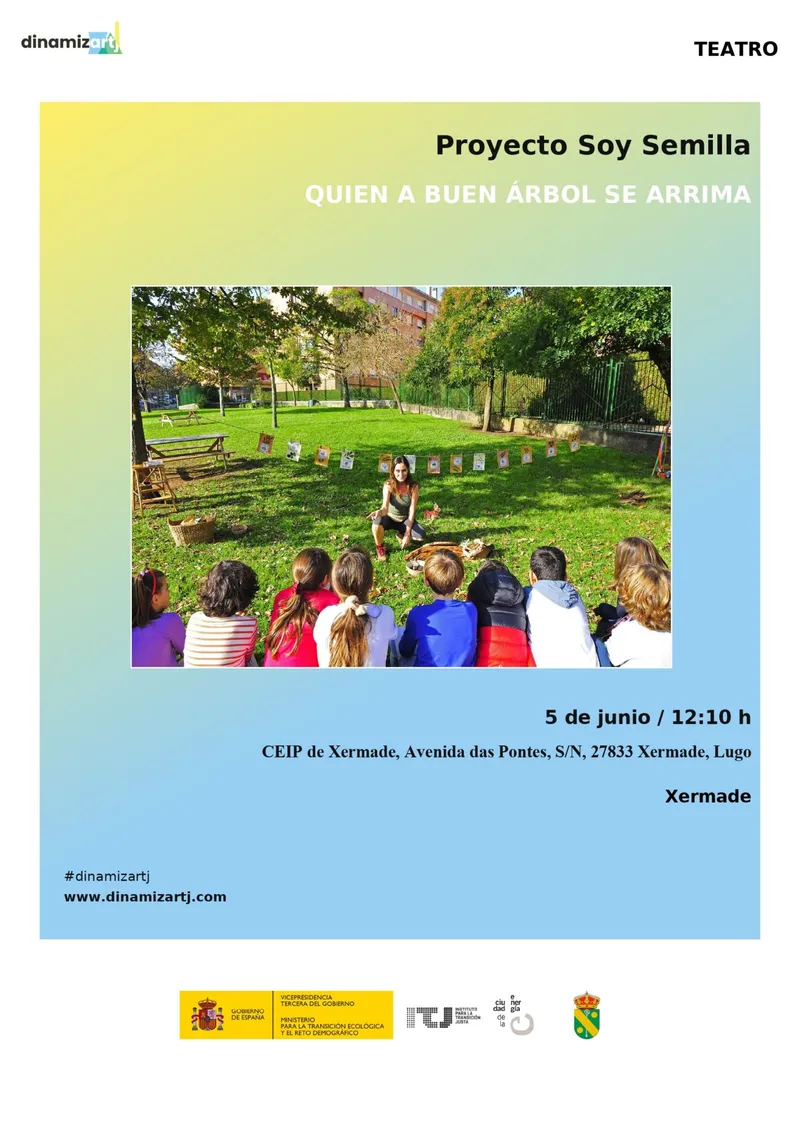 Xermade celebra el Día Mundial del Medio Ambiente con una experiencia teatral sobre la vida de los árboles